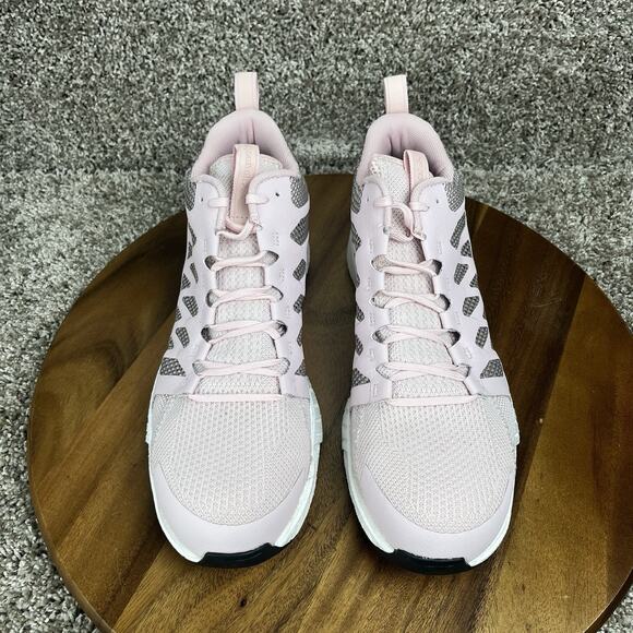 Reebok Fusion Flexweave Womens Size 12M Pink Composite Toe Safety Work Shoes - Picture 4 of 12